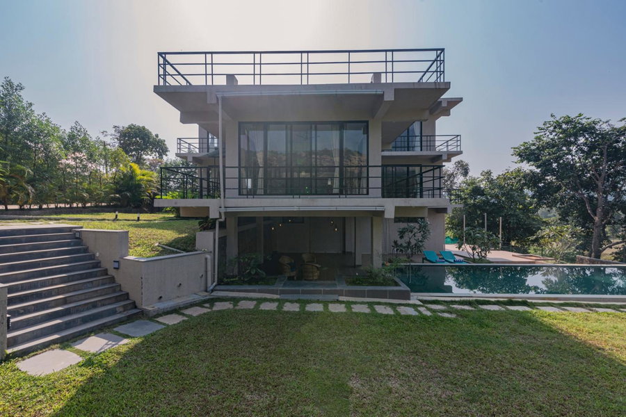 SaffronStays Mountain Aer, Karjat, Karjat, India