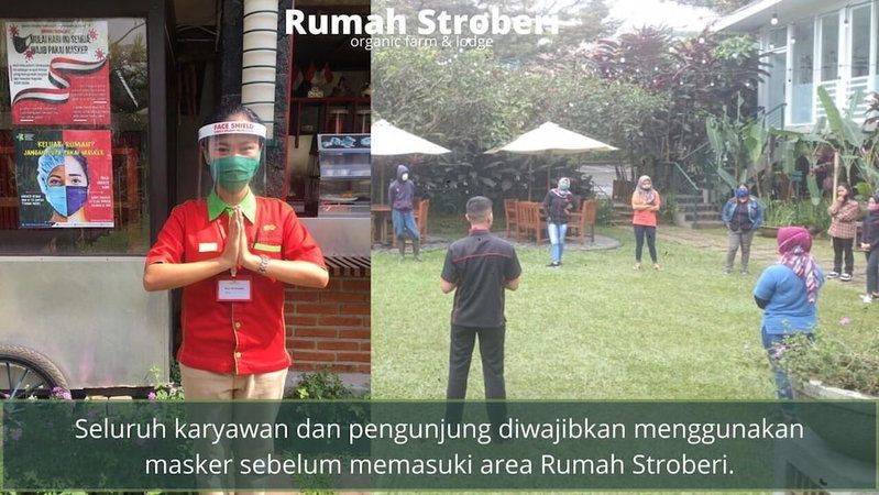 Rumah Stroberi Organic Farm and Lodge, Parongpong, Indonesia