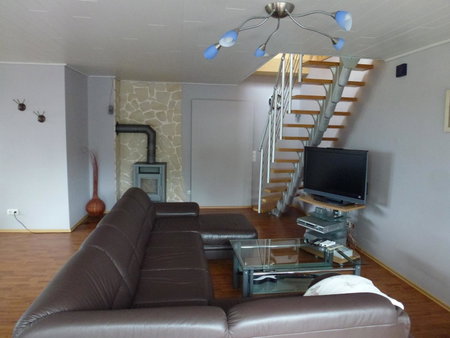 Moderne Maisonette-Wohnung am Karpfenteich; modern Apartment with view of the carp pond, Barmstedt, Germany