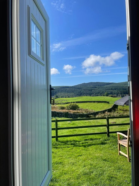 Fauld O Wheat Shepherds Hut , Loch Ken ,Off Grid, Castle Douglas, United Kingdom