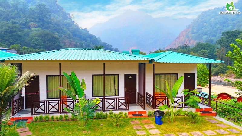 Phool chatti Riverside Resort, Rishīkesh, India