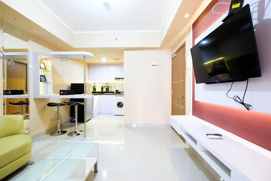 Bright and Stylish 1BR The Oasis Apartment Cikarang By Travelio, Cikarang, Indonesia