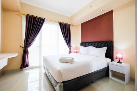 Bright and Stylish 1BR The Oasis Apartment Cikarang By Travelio, Cikarang, Indonesia