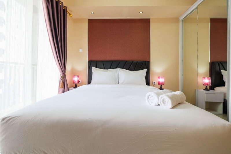 Bright and Stylish 1BR The Oasis Apartment Cikarang By Travelio, Cikarang, Indonesia