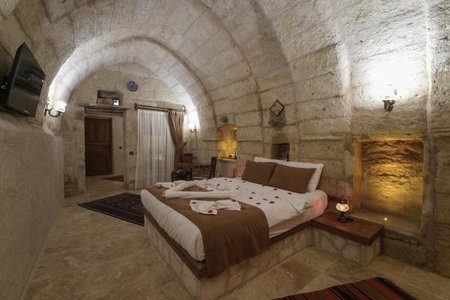By Yüksel Cave, Urgup, Turkey
