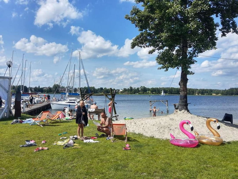 Przystań Tło dla Mew, Rydzewo, Poland