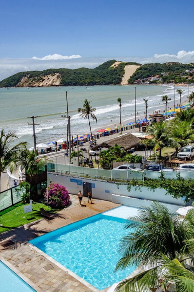 Beachfront Suite with Pool, WIFI and Parking in Ponta Negra, Natal, Brazil
