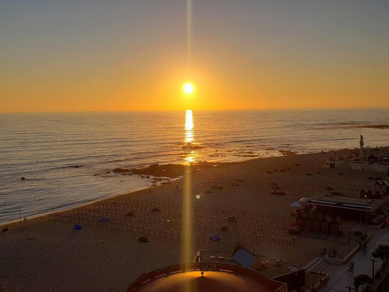Beach front - sea and sunset views, Póvoa de Varzim, Portugal