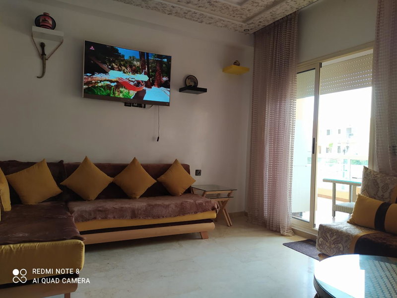 Grand appart luxueux au RDC vue piscine au complexe savannah beach que pour famille, Sidi Rahal, Morocco