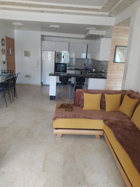 Grand appart luxueux au RDC vue piscine au complexe savannah beach que pour famille, Sidi Rahal, Morocco