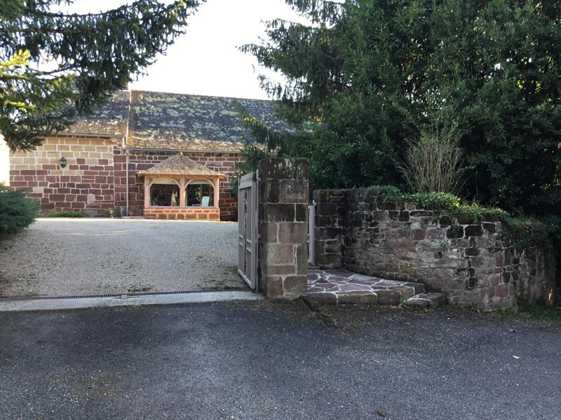 Le clos de rose, Ussac, France