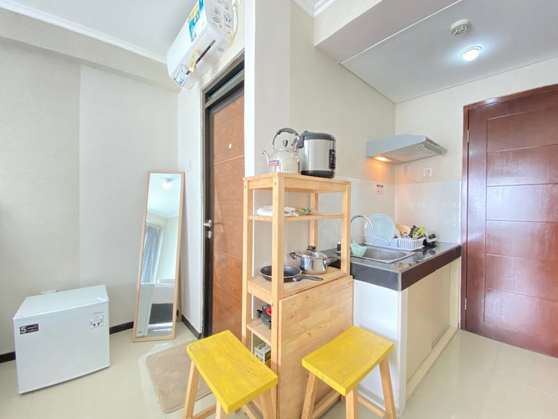 Minimalist Decor Studio Apartment at Gateway Pasteur, Cimahi, Indonesia