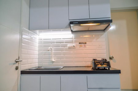 Minimalist Studio Room At Urbantown Serpong Apartment, South Tangerang, Indonesia