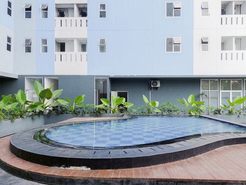 Minimalist Studio Room At Urbantown Serpong Apartment, South Tangerang, Indonesia