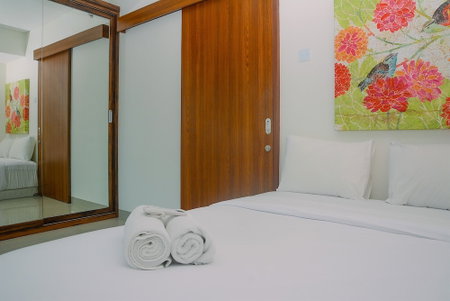 Cozy and Simple Living 1BR Grand Kamala Lagoon Apartment, Bekasi, Indonesia