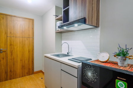 Comfortable Pool View Studio Room at LRT City Jatibening Apartment, Bekasi, Indonesia