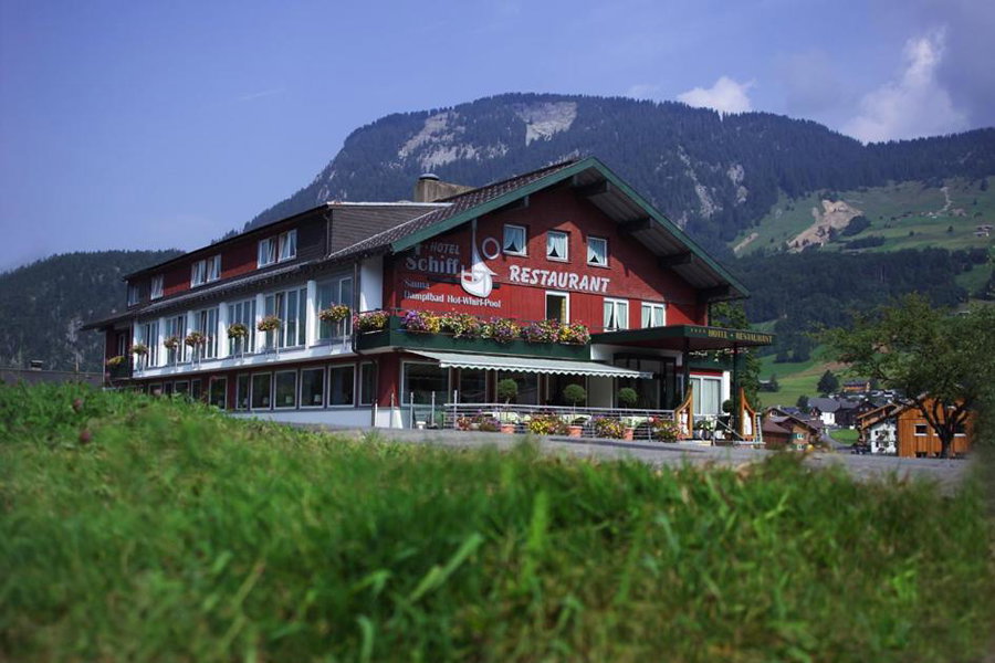 Das Schiff in den Bergen, Au im Bregenzerwald, Austria