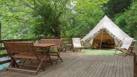 Fureaihiroba Glamping, Hinohara, Japan