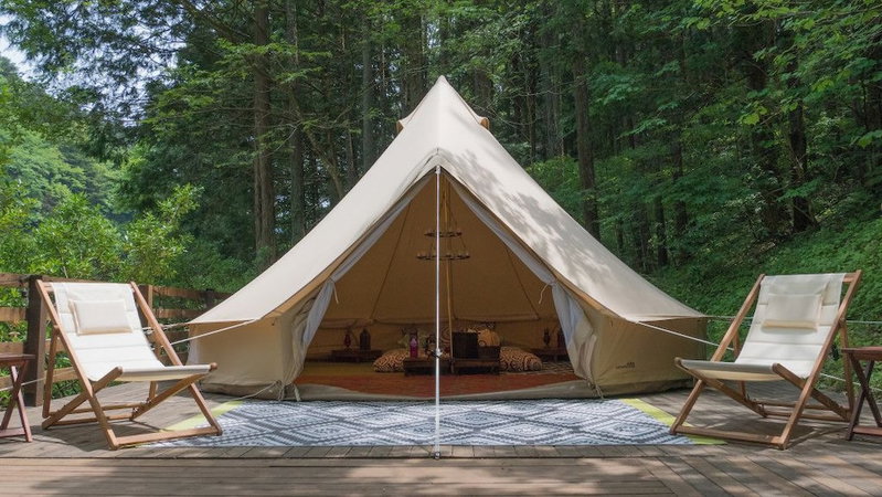 Fureaihiroba Glamping, Hinohara, Japan