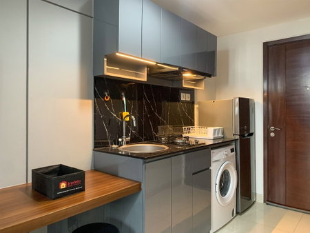 Modern And Comfort Design Studio Room At West Vista Apartment, Jakarta, Indonesia