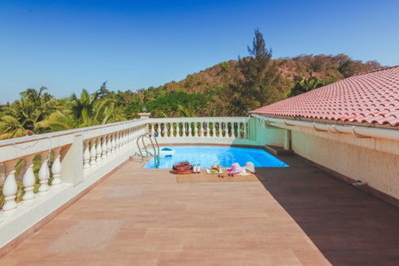 SaffronStays La Casa Maestro - Spanish 4BR villa with terrace plunge pool, coconut groves & mountain views, featured in Condé Nast, Kashid, India