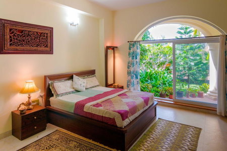 SaffronStays La Casa Maestro - Spanish 4BR villa with terrace plunge pool, coconut groves & mountain views, featured in Condé Nast, Kashid, India