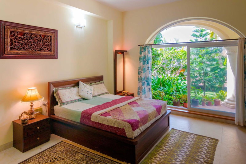 SaffronStays La Casa Maestro - Spanish 4BR villa with terrace plunge pool, coconut groves & mountain views, featured in Condé Nast, Kashid, India