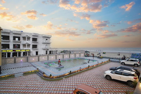 Goa Beach Resort ON Beach, Mandarmoni, India