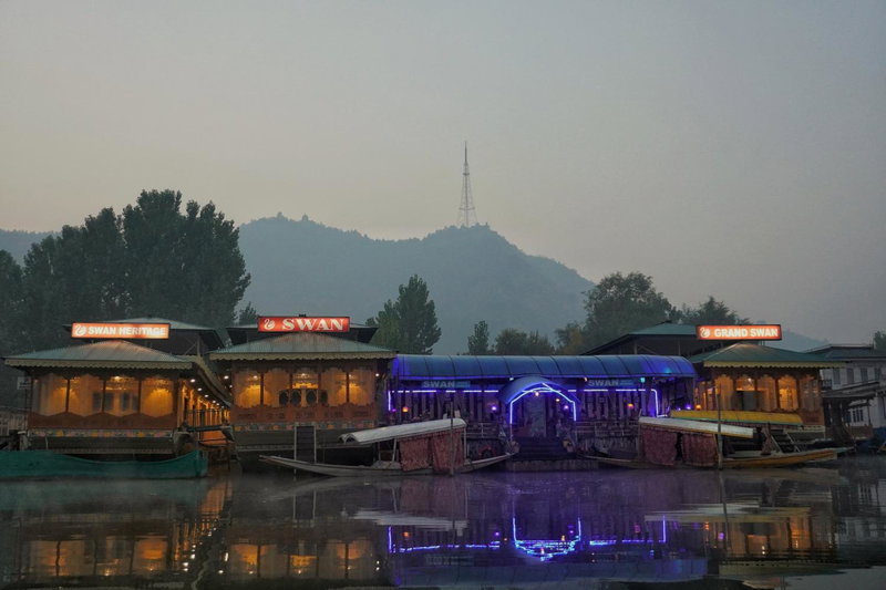 Swan Group of Houseboats, Golden Dal Lake, Srinagar, India