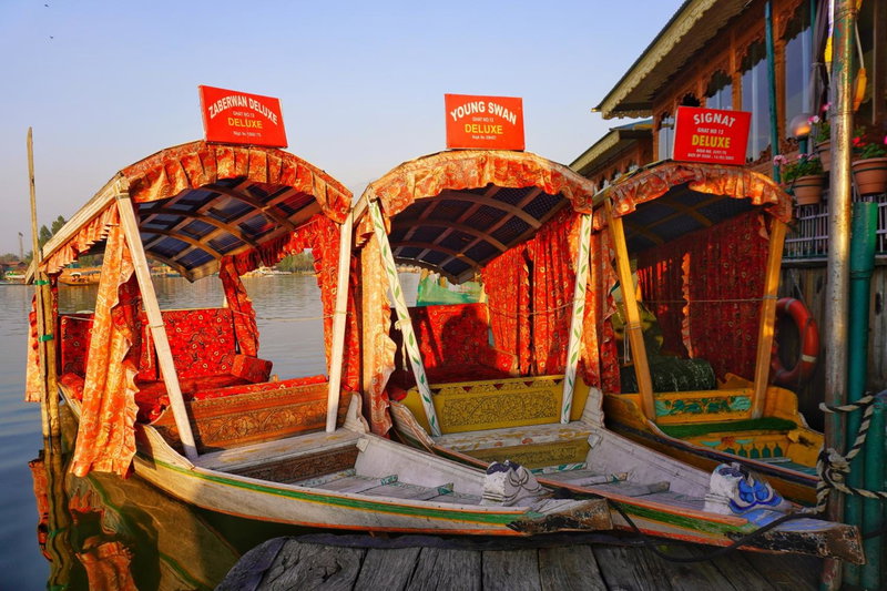 Swan Group of Houseboats, Golden Dal Lake, Srinagar, India