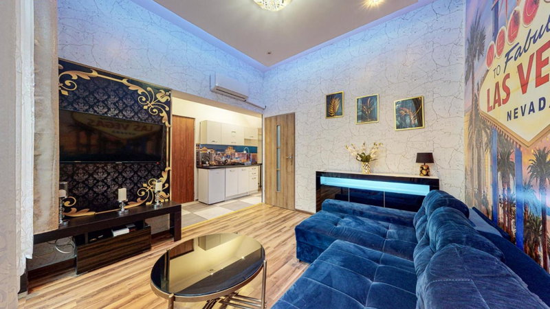 Apartament LAS VEGAS DE LUX-Deptak Dworcowa, Bytom, Poland
