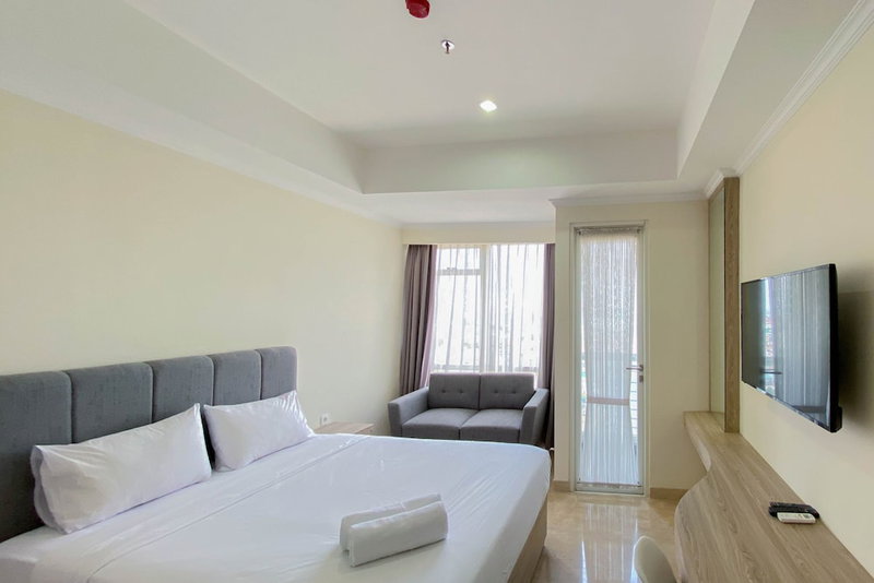 Best Choice And Minimalist Studio Room Menteng Park Apartment, Jakarta, Indonesia