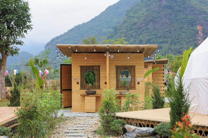 Deluxe Glamping in Mai Chau Lodge, Mai Chau, Vietnam