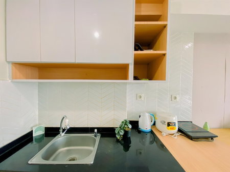 Restful And Minimalist Studio Springlake Summarecon Bekasi Apartment, Bekasi, Indonesia