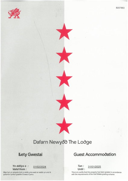 Dafarn Newydd Lodge, Llangefni, United Kingdom