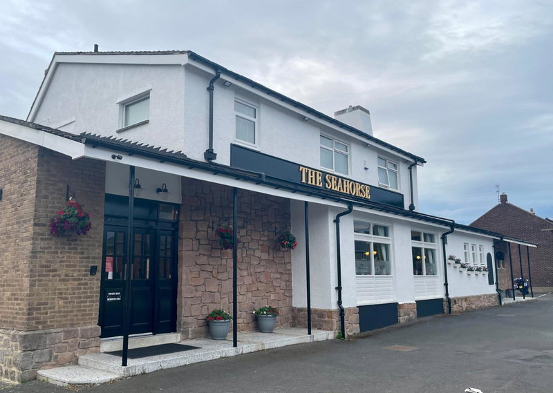 The seahorse, Blyth, United Kingdom