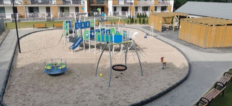 Apartament Turkusowy nad Morzem Kołobrzeg Podczele, Kołobrzeg, Poland
