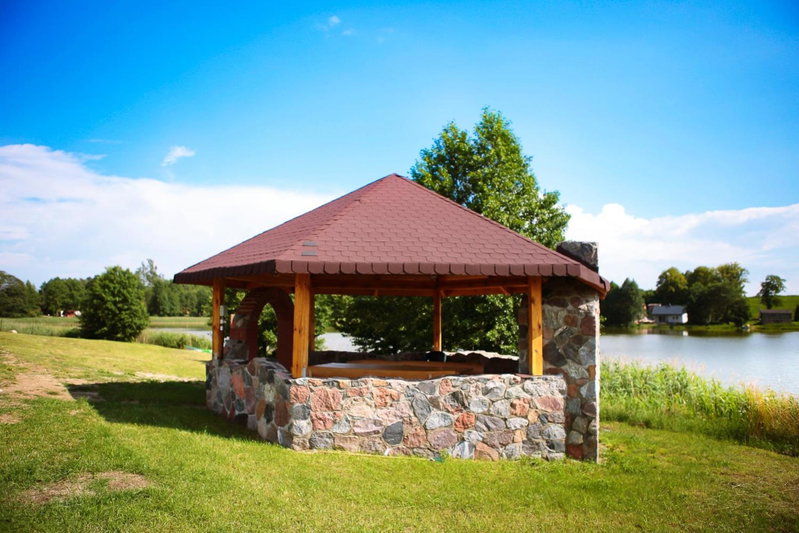 Domek nad Jeziorem, Lepaki Wielkie, Poland