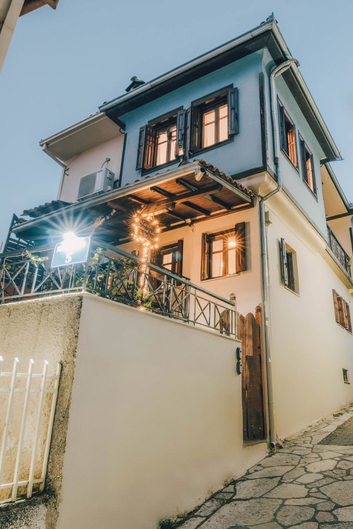 Varousi.Traditional house in old town of Trikala 1, Greece