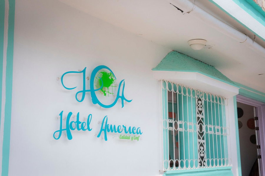 Hotel América, Bacalar, Mexico