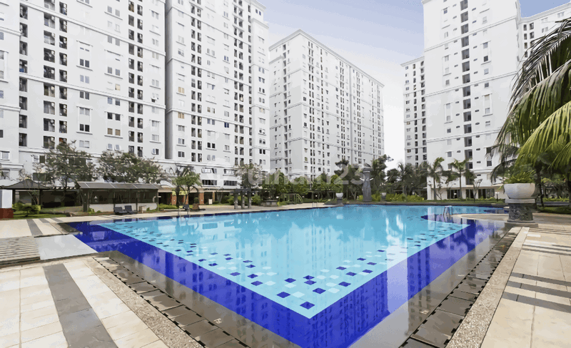 Apartment for rent in South Jakarta, Indonesia · Green palace apartment Kalibata city · 2 rooms, 1 bath