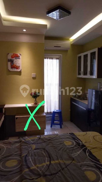 Apartment for rent in Jakarta, Indonesia · Green Bay Apartments · 1 room, 1 bath