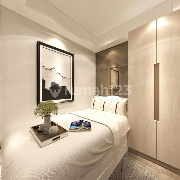 Apartment for rent in Jakarta, Indonesia · Menteng Park Apartment · 2 rooms, 1 bath