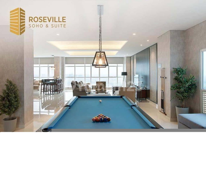 Apartment for rent in Jakarta, Indonesia · Roseville Soho and Suites · 1 room, 1 bath
