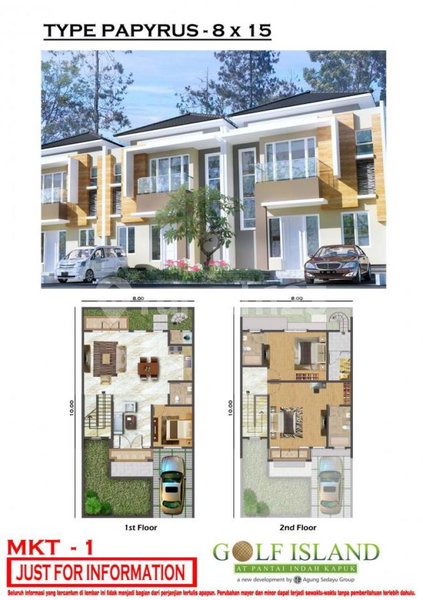 House for rent in Tangerang, Indonesia · Riding · 3 rooms, 3 baths