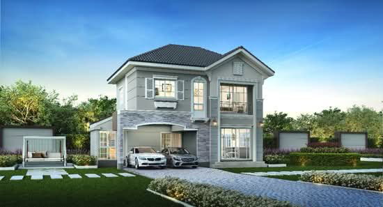House for rent in Samut Prakan, Thailand · Golden Neo Sukhumvit - Lasalle, Samut Prakan · 4 rooms, 5 baths