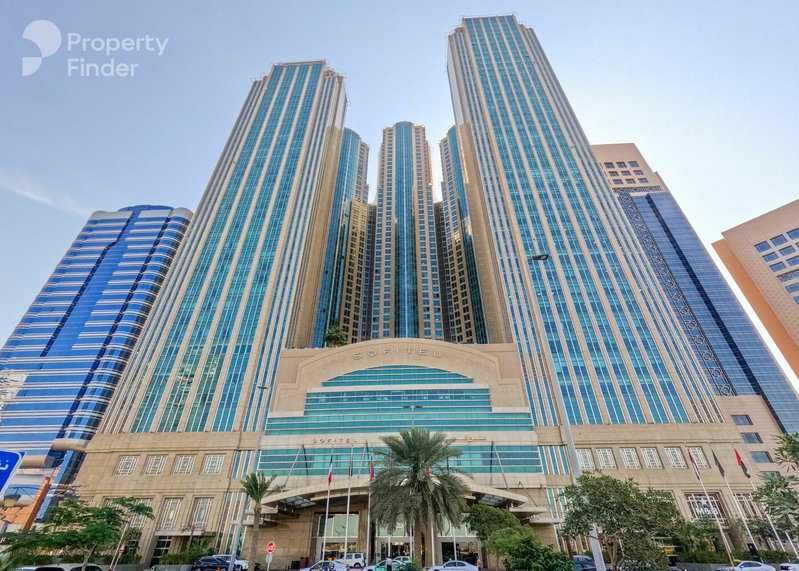 Apartment for rent in Abu Dhabi, United Arab Emirates · Burj Mohammed Bin Rashid at WTC · 1 room, 2 baths