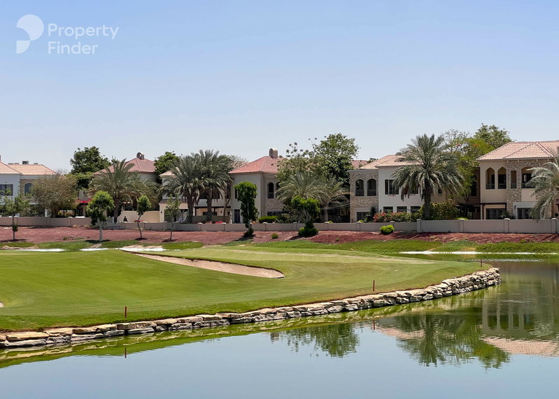 House for rent in Dubai, United Arab Emirates · Lime Tree Valley · 5 rooms, 5 baths