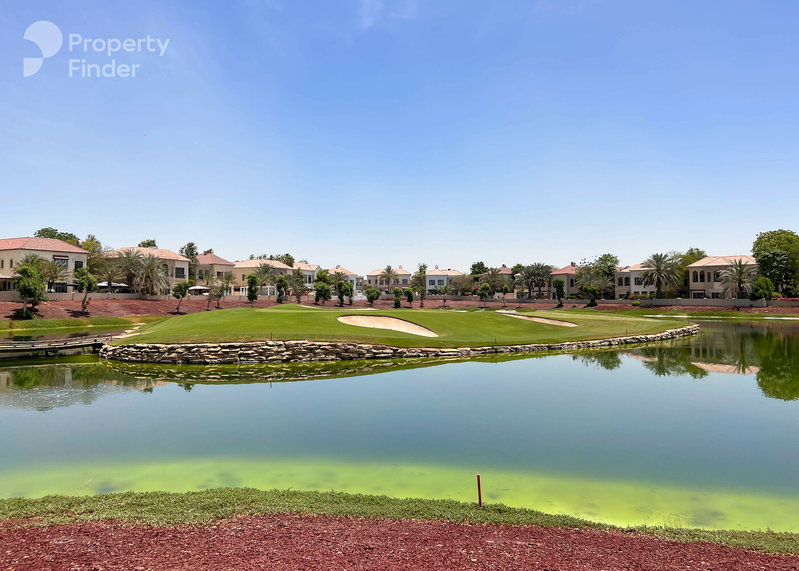 House for rent in Dubai, United Arab Emirates · Lime Tree Valley · 5 rooms, 5 baths