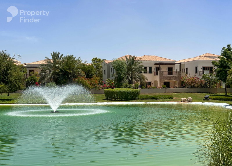 House for rent in Dubai, United Arab Emirates · Lime Tree Valley · 5 rooms, 5 baths